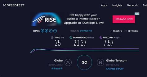 www.speedtest.net ph|Globe Internet Speed Test .